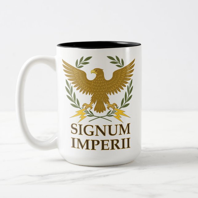 Caneca De Café Em Dois Tons Signum Imperii (Esquerda)
