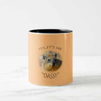 Caneca De Café Em Dois Tons SIM, é MIM, "DASSY "