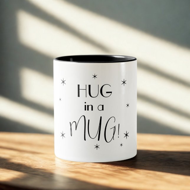 Caneca De Café Em Dois Tons Simplesmente Projetado  (Criador carregado)