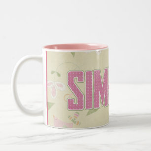 Caneca De Café Em Dois Tons Simplificar