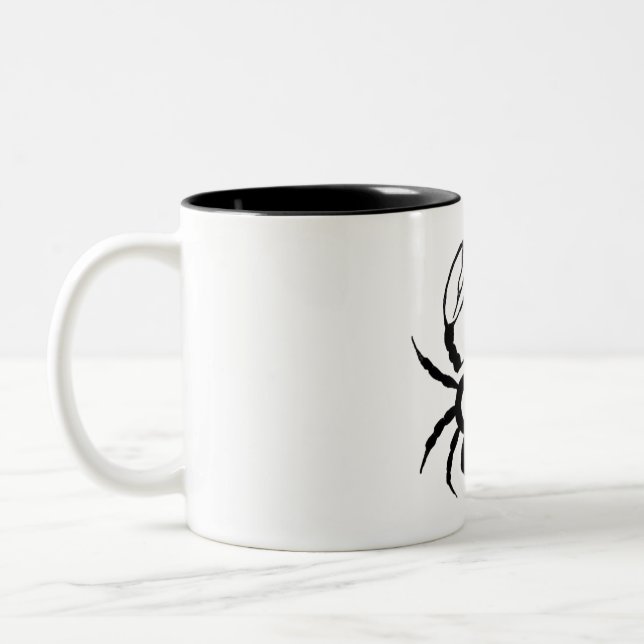 CANECA DE CAFÉ EM DOIS TONS SINAL DO CANCER ZODIAC (Esquerda)