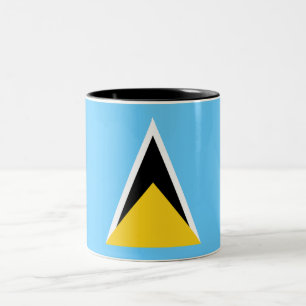 Caneca De Café Em Dois Tons Sinalizador Lúcia santo