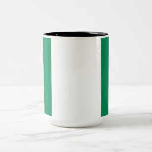 Caneca De Café Em Dois Tons Sinalizador Nigeriano