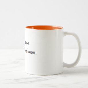 Caneca De Café Em Dois Tons Síndrome de Prader-Willi