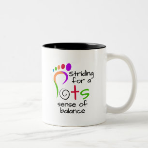 Caneca De Café Em Dois Tons Síndrome de Taquicardia Postural (POTES) Sensibili