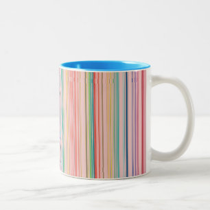Caneca De Café Em Dois Tons Sinta-se bem em todos os lugares