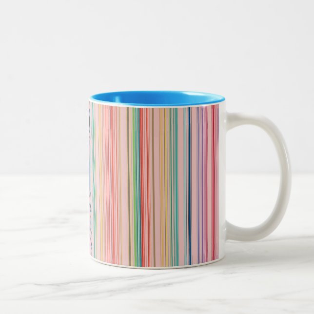 Caneca De Café Em Dois Tons Sinta-se bem em todos os lugares (Direita)