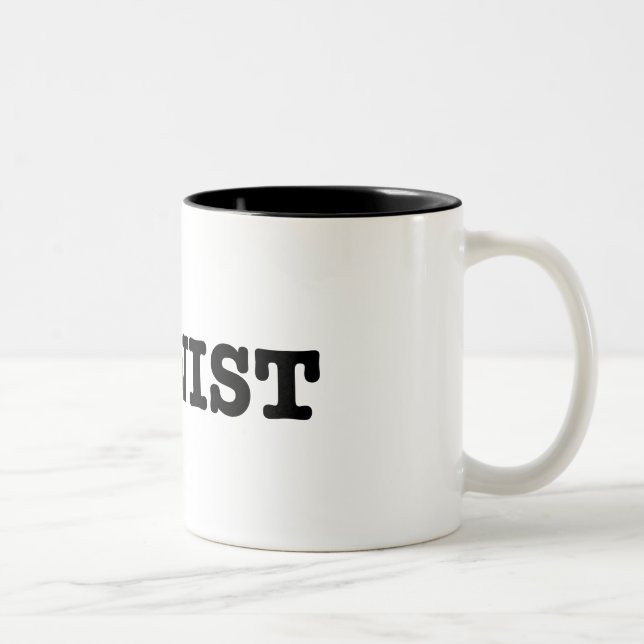 Caneca De Café Em Dois Tons Sionista Mug (Direita)