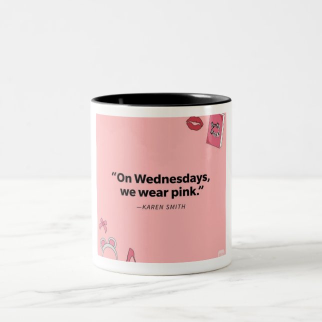 Caneca De Café Em Dois Tons "Sip Sass, Fique Ocupado Sendo Icônico." (Centro)