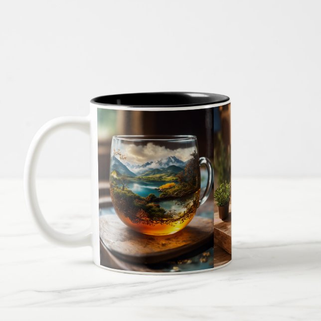 Caneca De Café Em Dois Tons Sips de Serenity Mug (Esquerda)