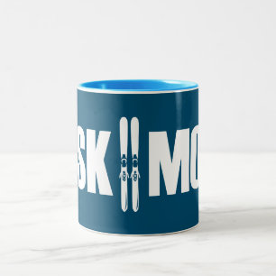 Caneca De Café Em Dois Tons Skimo