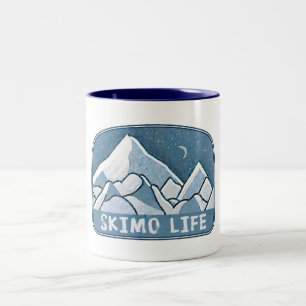 Caneca De Café Em Dois Tons Skimo Life
