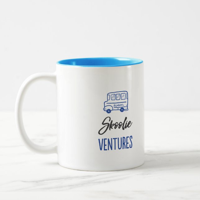 Caneca De Café Em Dois Tons Skoolie Venture Mug (Esquerda)