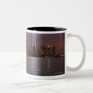 Caneca De Café Em Dois Tons Skyline 2 de Manhattan