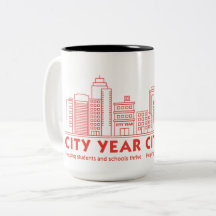 Skyline Mug Ano da Cidade