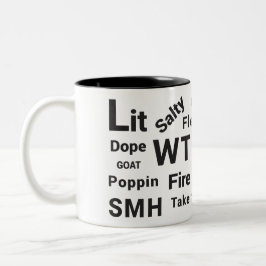 Caneca De Café Em Dois Tons Slang Sayings and Teen Talk de 2019 Coffee Mug