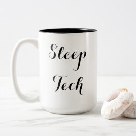 Caneca De Café Em Dois Tons Sleep Tech Mug