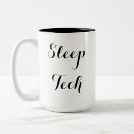 Caneca De Café Em Dois Tons Sleep Tech Mug