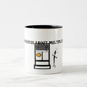 Caneca De Café Em Dois Tons Slide1, CONSCIÊNCIA do AUMENTO SOBRE a ESCLEROSE