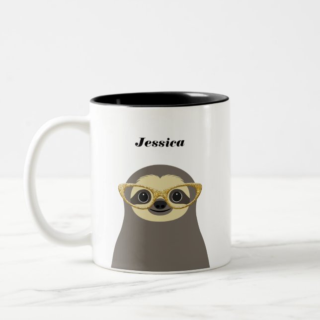 Caneca De Café Em Dois Tons Sloth Mugs (Esquerda)