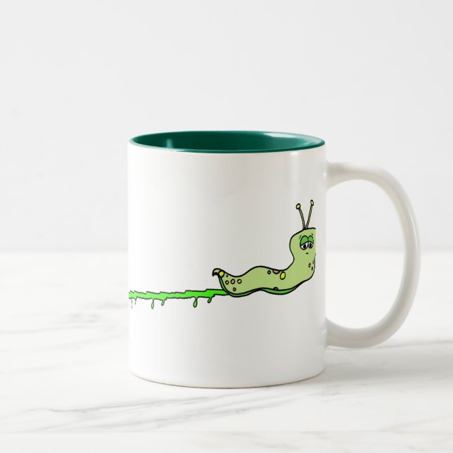 Caneca De Café Em Dois Tons Slug-ish (Direita)