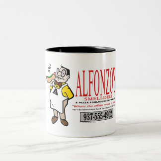 Caneca De Café Em Dois Tons Smeli-Deli Souvenir Mug de Alfonzo