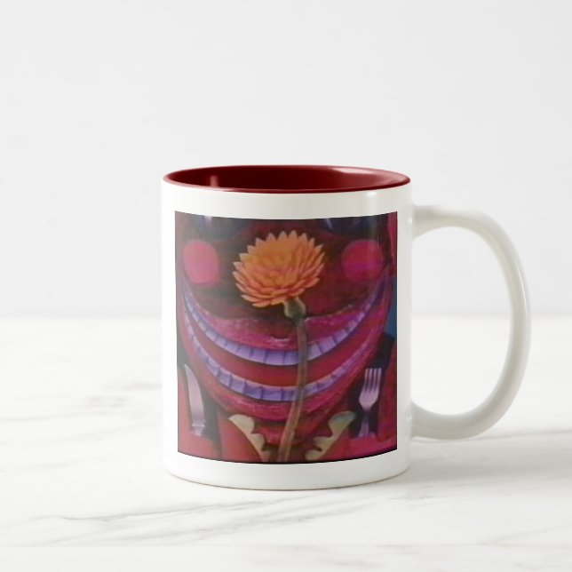Caneca De Café Em Dois Tons Smile Flower MUG (Direita)