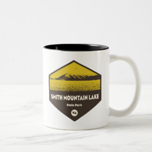 Caneca De Café Em Dois Tons Smith Mountain Lake State Park, Virgínia
