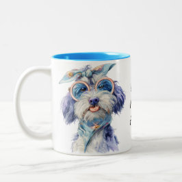 Caneca De Café Em Dois Tons Sniff Happens – Cheeky Pup 