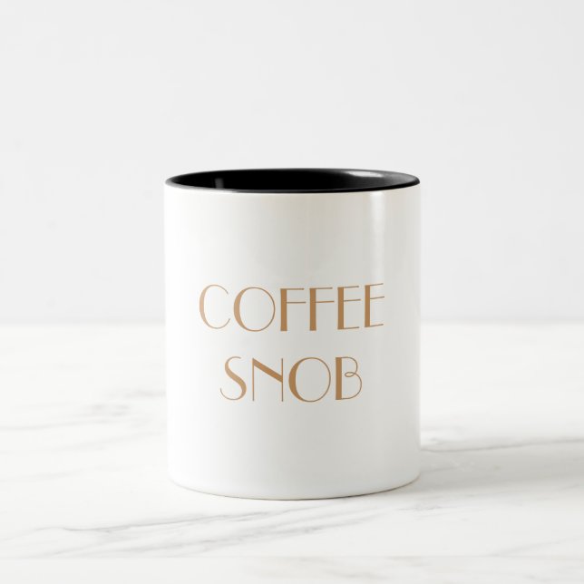 Caneca De Café Em Dois Tons SNOBE Mub do CAFÉ (Centro)