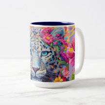 Snow Lepard Coffee Mug
