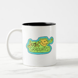 Caneca De Café Em Dois Tons SÓ_GRADUADO de dois tons