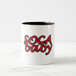 Caneca De Café Em Dois Tons Soca Baby