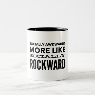 Caneca De Café Em Dois Tons Social inábil?