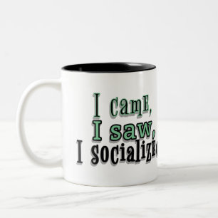 Caneca De Café Em Dois Tons Socializar