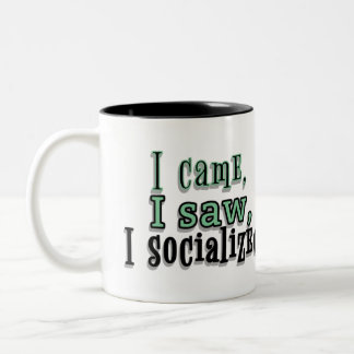 Caneca De Café Em Dois Tons Socializar