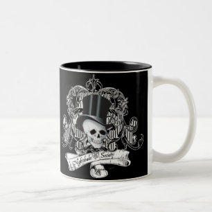 Caneca De Café Em Dois Tons Sociedade de Sombras (cores escuras)