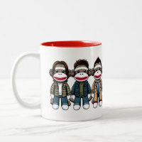 SockMonkey Hunter Brothers e seu amigo Angel