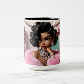 Caneca De Café Em Dois Tons Soft Glam 