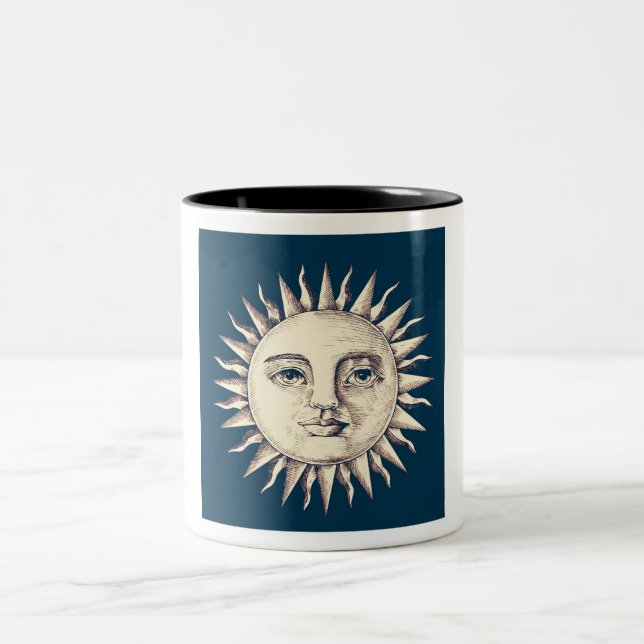 Caneca De Café Em Dois Tons Sol (Centro)