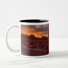 Caneca De Café Em Dois Tons Sol