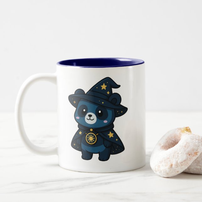 Caneca De Café Em Dois Tons Solari, o Sunweaver (Com Donut)