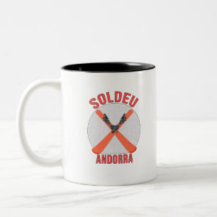 Caneca De Café Em Dois Tons Soldeu, Andorra