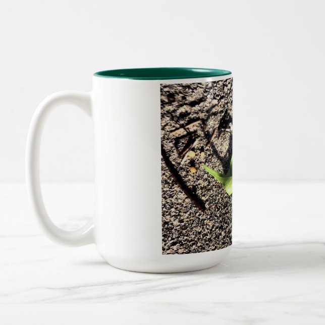 Caneca De Café Em Dois Tons Sole Leaf (Esquerda)