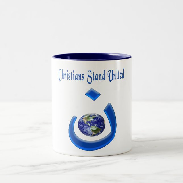 Caneca De Café Em Dois Tons Solidariedade Cristã (Centro)