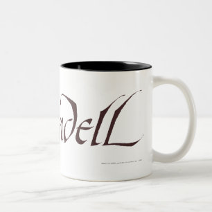 Caneca De Café Em Dois Tons Sólido conhecido de Rivendell