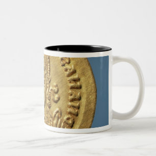 Caneca De Café Em Dois Tons Solidus minted por Theodoric mim