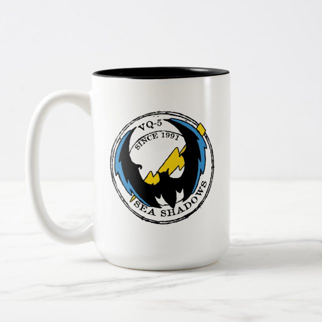 CANECA DE CAFÉ EM DOIS TONS SOMBRA DO MAR VQ-5 (Esquerda)