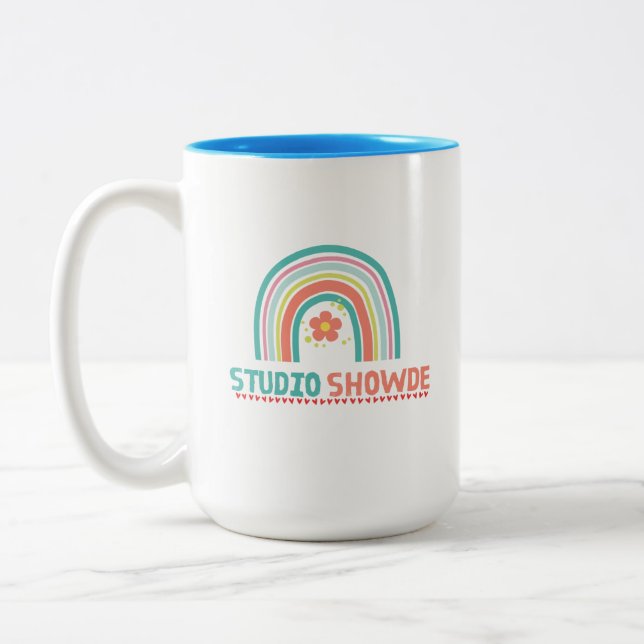 Caneca De Café Em Dois Tons Sombra do Studio (Esquerda)