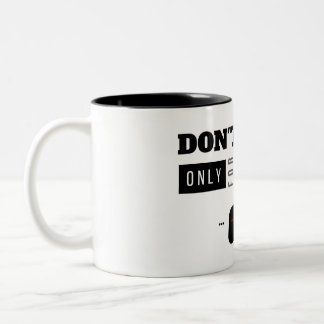 Caneca De Café Em Dois Tons Somente para Gamers (caneca de dois tons)